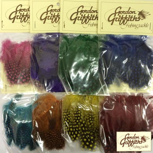 Guinea fowl feathers - guinea,