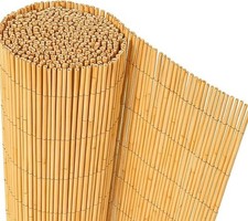 Heavy duty bamboo fence - 4m,