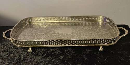 Sheffield silver plate - plate, gallery