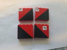 4 X Lego 4215 Panels From 12v Train Set 7745