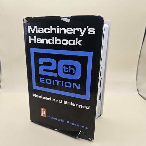 Machinery handbook 20th - machinery's,