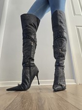 Faith Solo by El Dantes Overknee Y2K Boots UK 6 UK 39