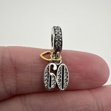 60 60th Birthday Charm for