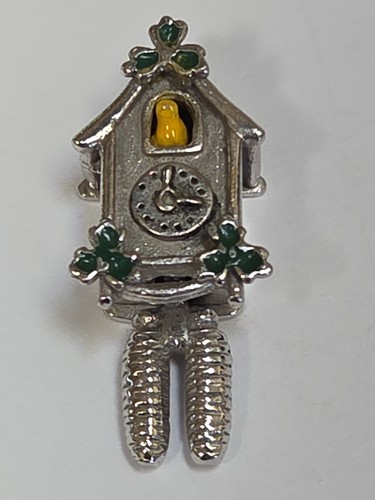 Sterling silver cuckoo clock - sterling,