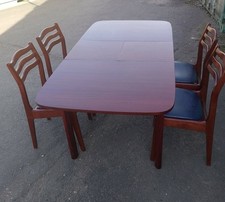 Vintage Dining Table and set