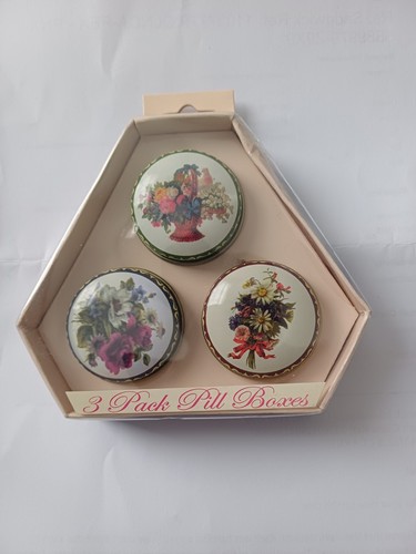 Vintage round metal - round,