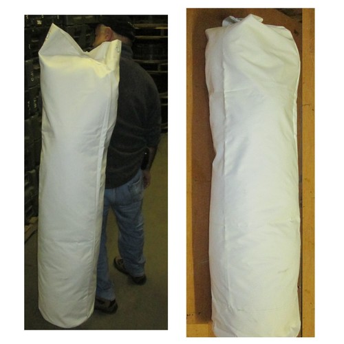 Bag 48x12 white duffle style - bag,