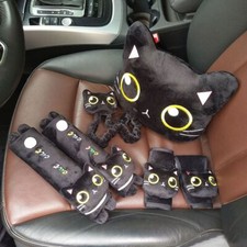 Cartoon Cute Car Neck Cat