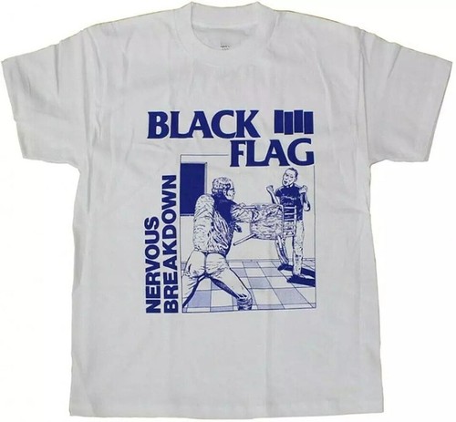 Black flag shirt - t-shirt, nervous