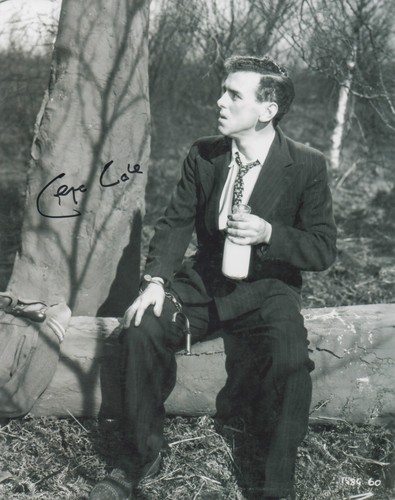 George cole signed 10x8 - cole,
