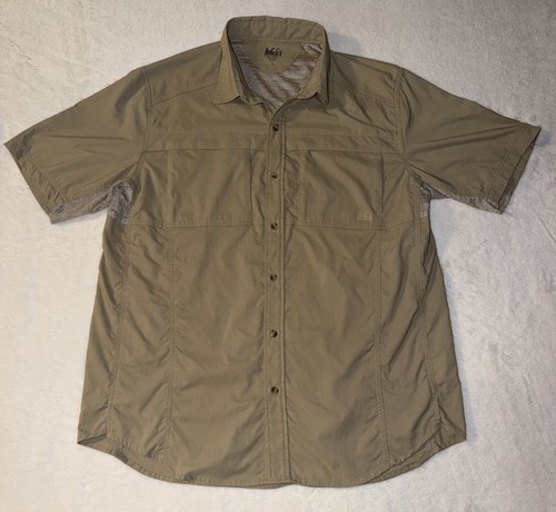 Rei sahara tech button - sahara,