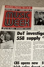 Music Week Mag 1984. Frankie