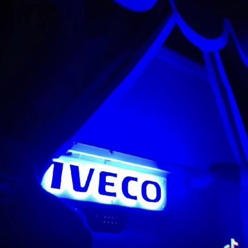 Iveco letters truck - 3d, light