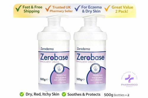 Zerobase emollient cream 500gm - zerobase,