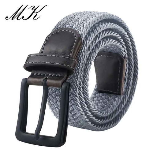 Canvas belt men metal pin - metal,
