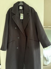 Primark Oversized Black Coat -