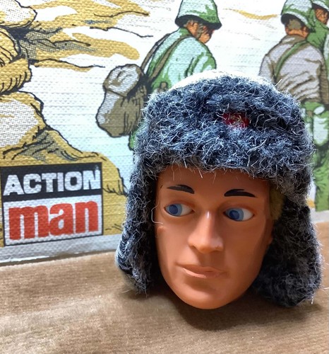 Vintage original action man - action,