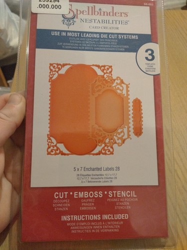 Spellbinders nestabilities 5x8 - nestabilities,