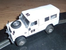 Scalextric conversion Land Rover Series 3 LWB off road car - superb - fun & fast