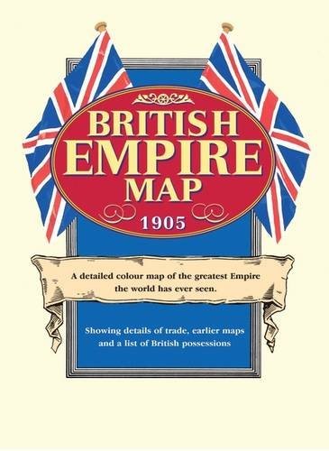 British empire map 1905 - map,
