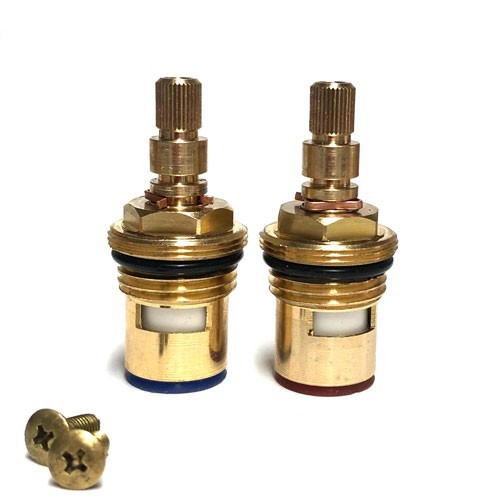 Spline ceramic quarter turn - ceramic,