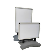 Heavy Duty Silver Pavement Sign Waterbase A1&A2 Outdoor Poster Display Stand