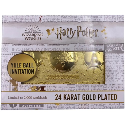 Harry potter 24k gold plated - 24k,