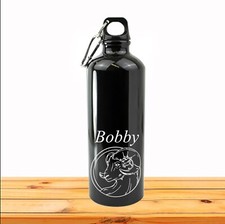 Personalised Engraved Aries Zodiac Gift Sports Water Bottle 750ml Lightweight