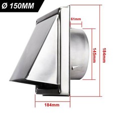 Stainless Steel Wall Air Vent