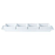 Square Shape Set of 4 Bowls & Tray 38x9cm/15x3.5'', Serving Presentation