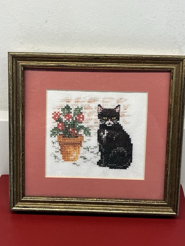 Vintage framed and mounted - framed,