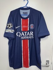 2024/25 PSG home Final Munich Football Shirt Nike. Authentic. DEMBELE 10