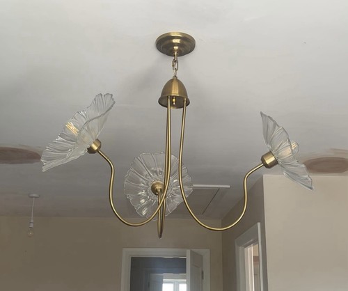 Lotus leaf floral glass - lotus,