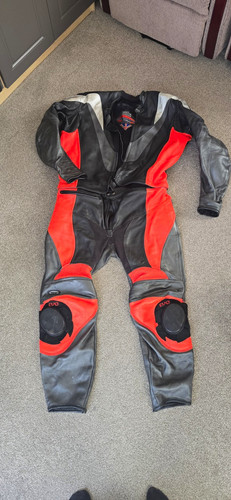Scott leather motorcycle suit - scott,