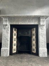 Marble Fire Surround for Cast