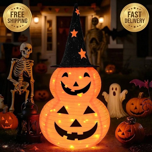 Halloween pumpkin lights - halloween,
