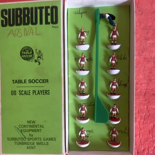 Subbuteo scale table soccer - subbuteo,