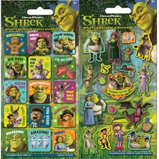 Shrek Foiled & Reward Stickers