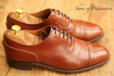 Joseph Cheaney Marlow Tan Brown Leather Oxford Shoes Men's UK 7 F US 8 EU 41