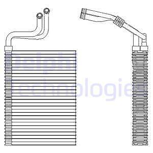 Tsp0525197 delphi evaporator - delphi,