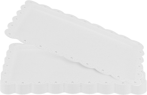 Pack plastic serving tray - 10,