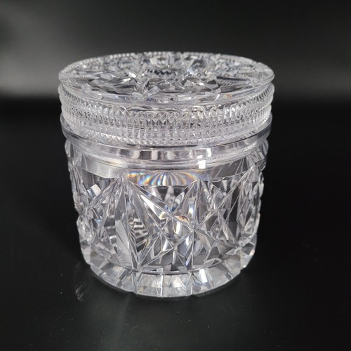 Crystal cut glass - , biscuit
