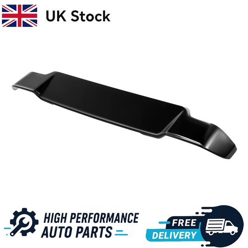 Black gloss rear spoiler wing - gloss,