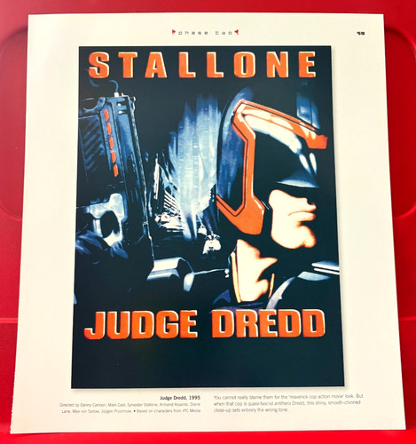 Judge dredd sylvester stallone - judge,