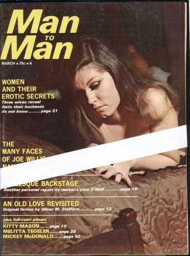 Man magazine march - magazine.,