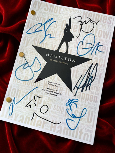 Hamilton musical signed - musical,,