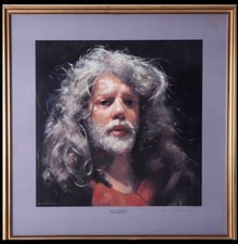 ROBERT LENKIEWICZ PORTRAIT PAINTING LIMITED EDITION SIGNED PRINT VINTAGE 1990