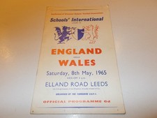 England  v  Wales  1965