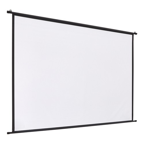 Wall mounted manual screen - manual,