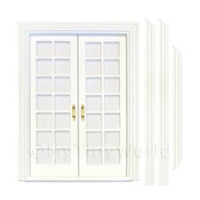 Dolls house white - house,